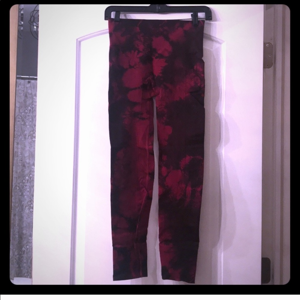 High Wasted Tie Dye Lululemon Pants